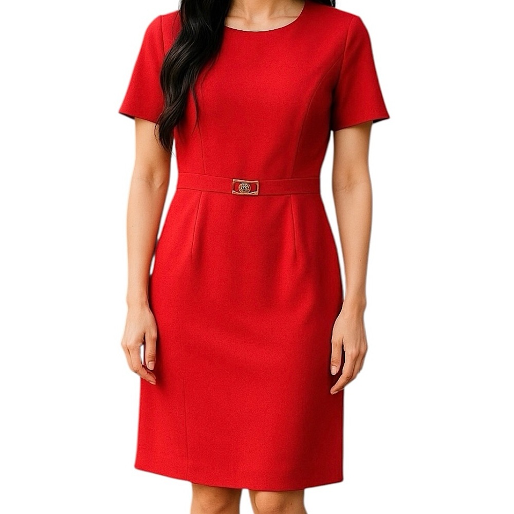 St. John Collection Red Dress